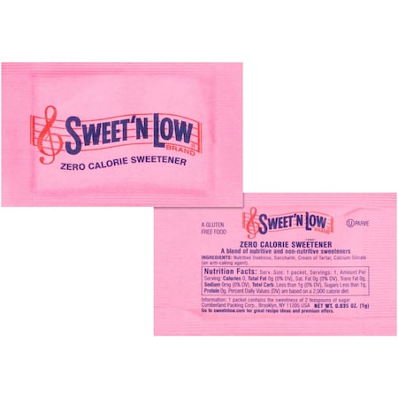 Sweetn Low Sugar Substitute Packets, 4PK SMU50150CT